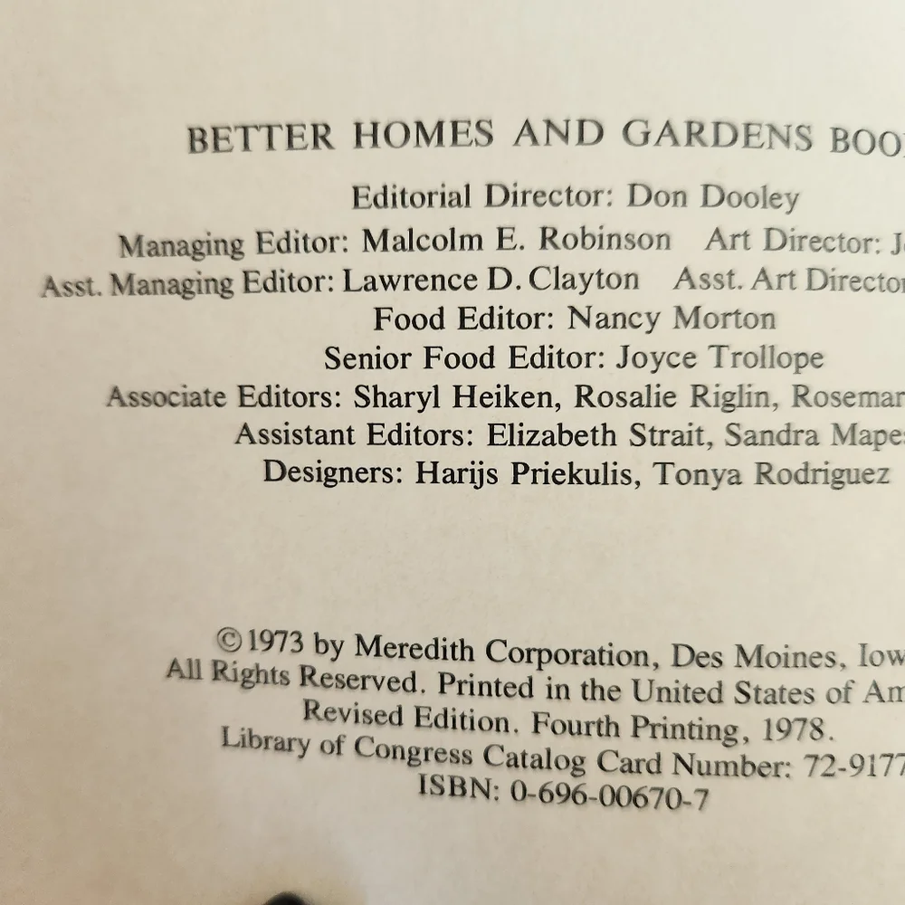 Better Homes And Gardens quick recipes