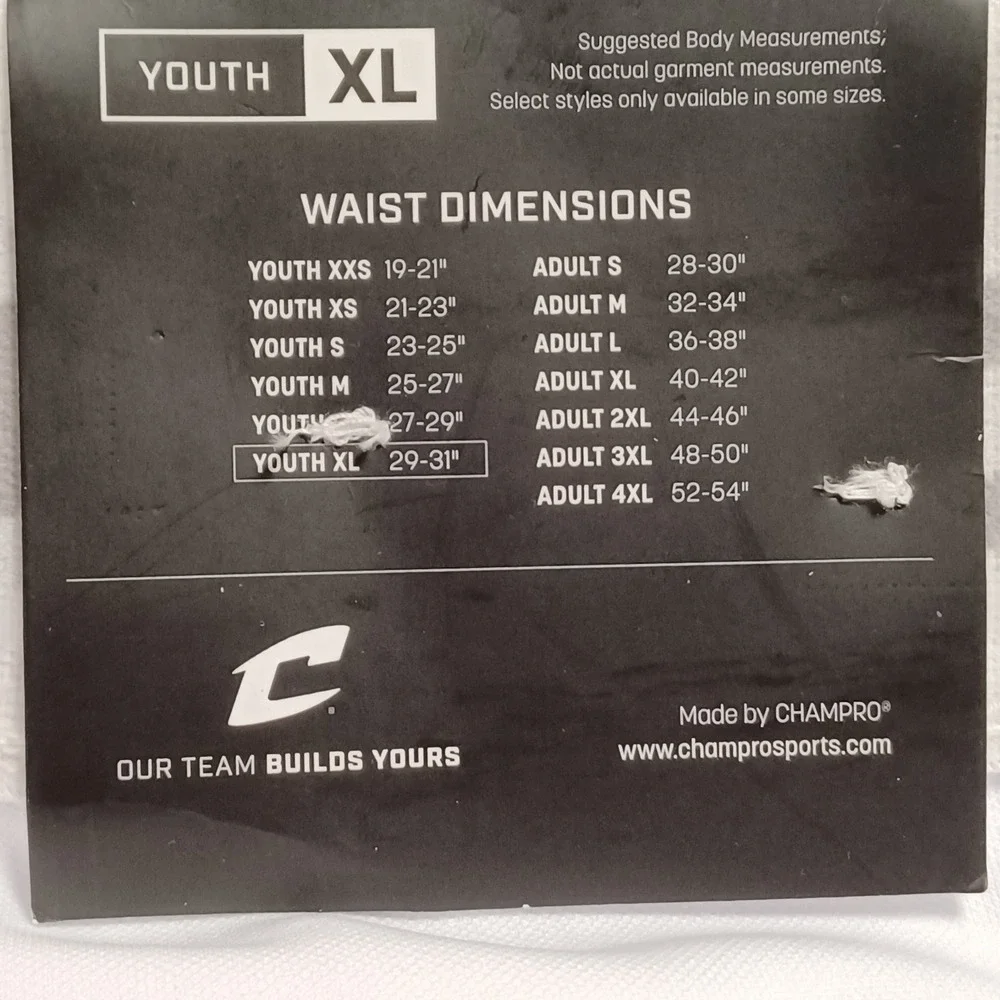 Champro youth xl