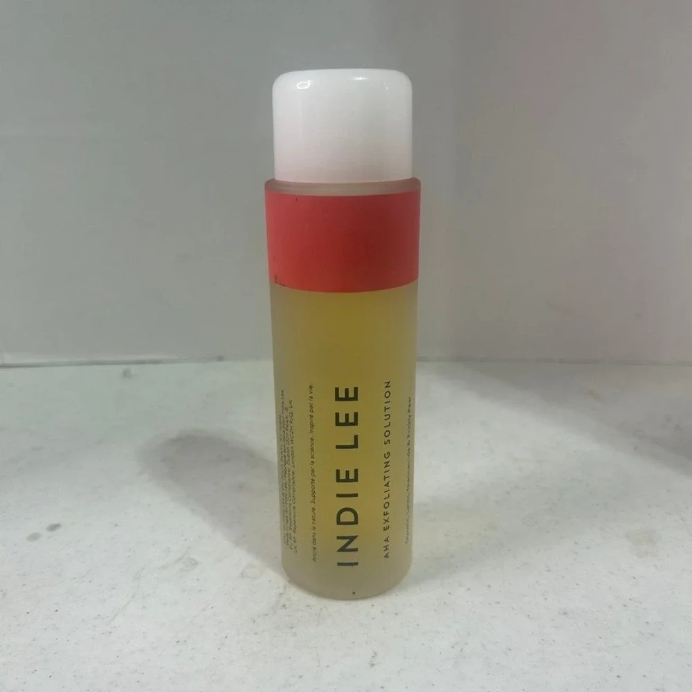 Indie Lee AHA Exfoliating Solution 4.2oz Glycolic Lactic Acid Niacinamide Serum