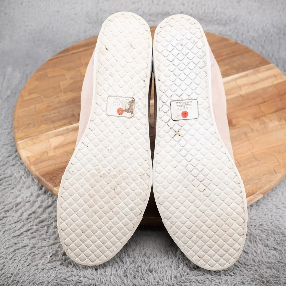 Blondo Glenda‎ Waterproof Sneaker Bootie Mushroom Suede Size 10 M