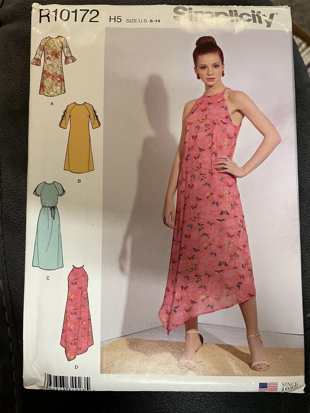 Misses Dress Simplicity Pattern R10172 Sizes 6 - 14 Several variations Uncut