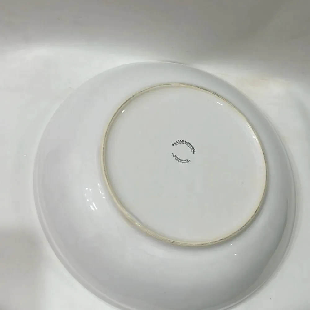 Williams Sonoma Serving Bowl Les Gourdes Made Portugal 13 In Round 2 1/2 In Tall