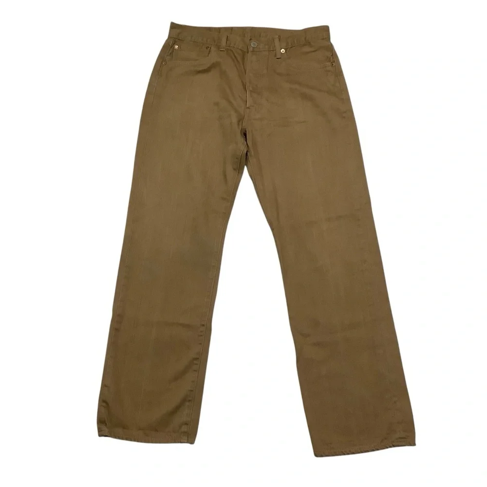 Levi’s 501 Original Fit Men’s Jeans Tan Size 34 x 30