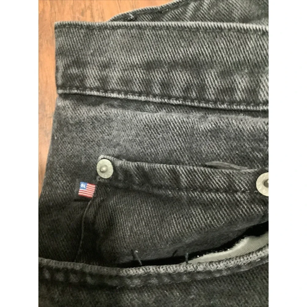 Polo Ralph Lauren Mens Blue Jeans 36x34 Relaxed Loose Fit Denim Vintage 90s