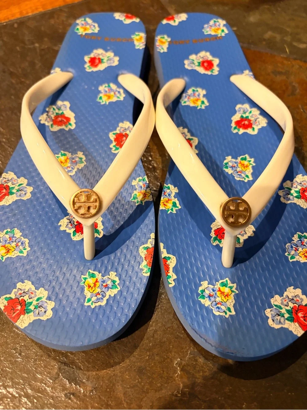 Tory Burch bright blue
