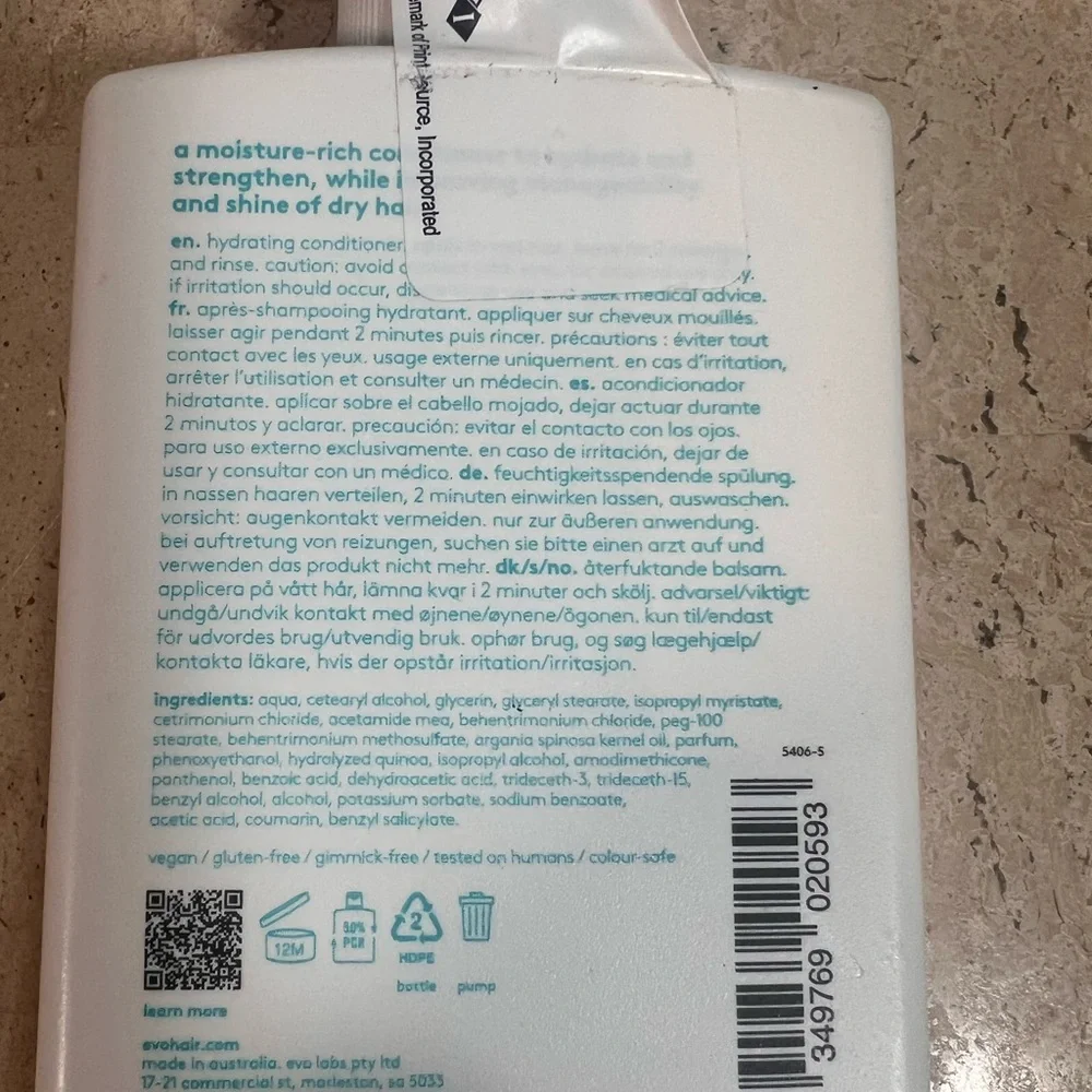 Evo recommended dry