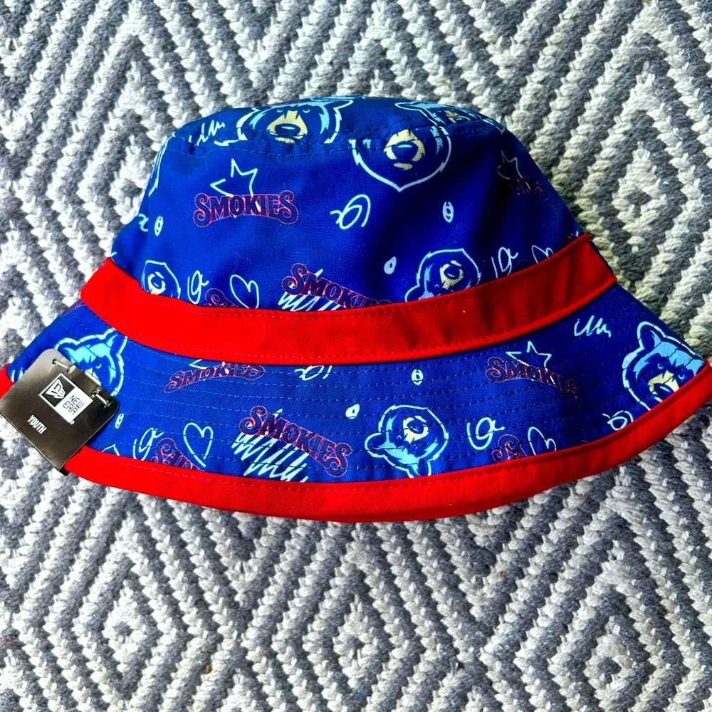 Tennessee Smokies Bucket Sun  Hat Kid’s (Youth)-Baseball New Era Stretch