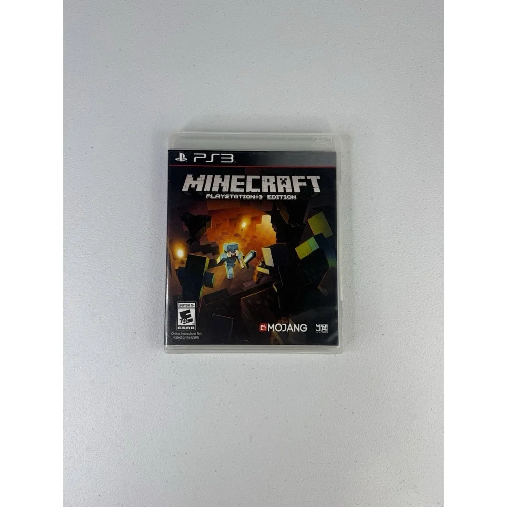 Minecraft PS3 (PlayStation 3, 2014) CIB Complete Tested Working