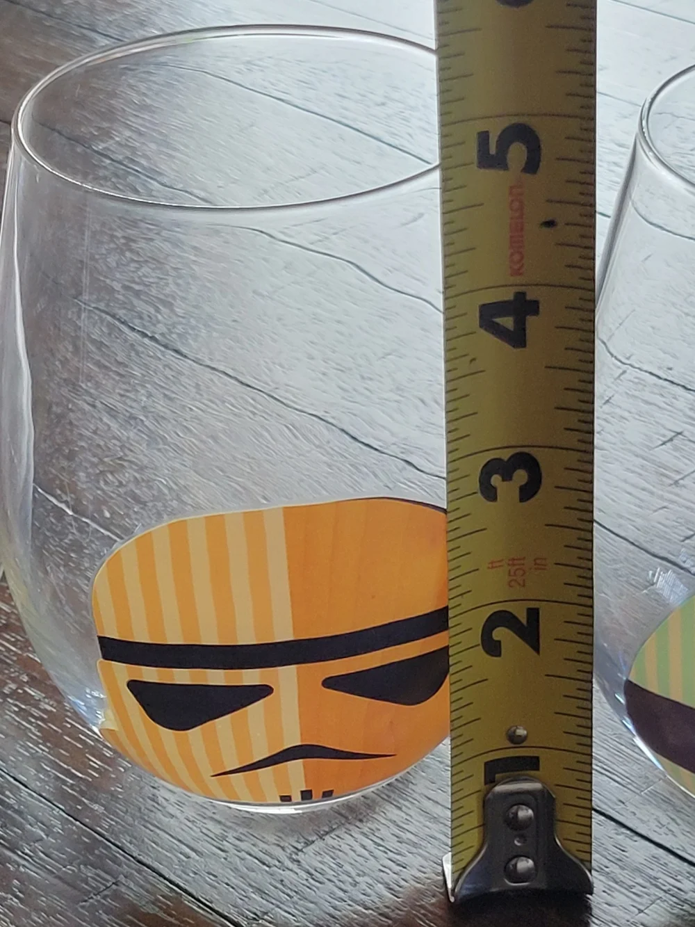 Star Wars Stemless Glass Set of 4 | Character Collectible Drinkware Geek Decor