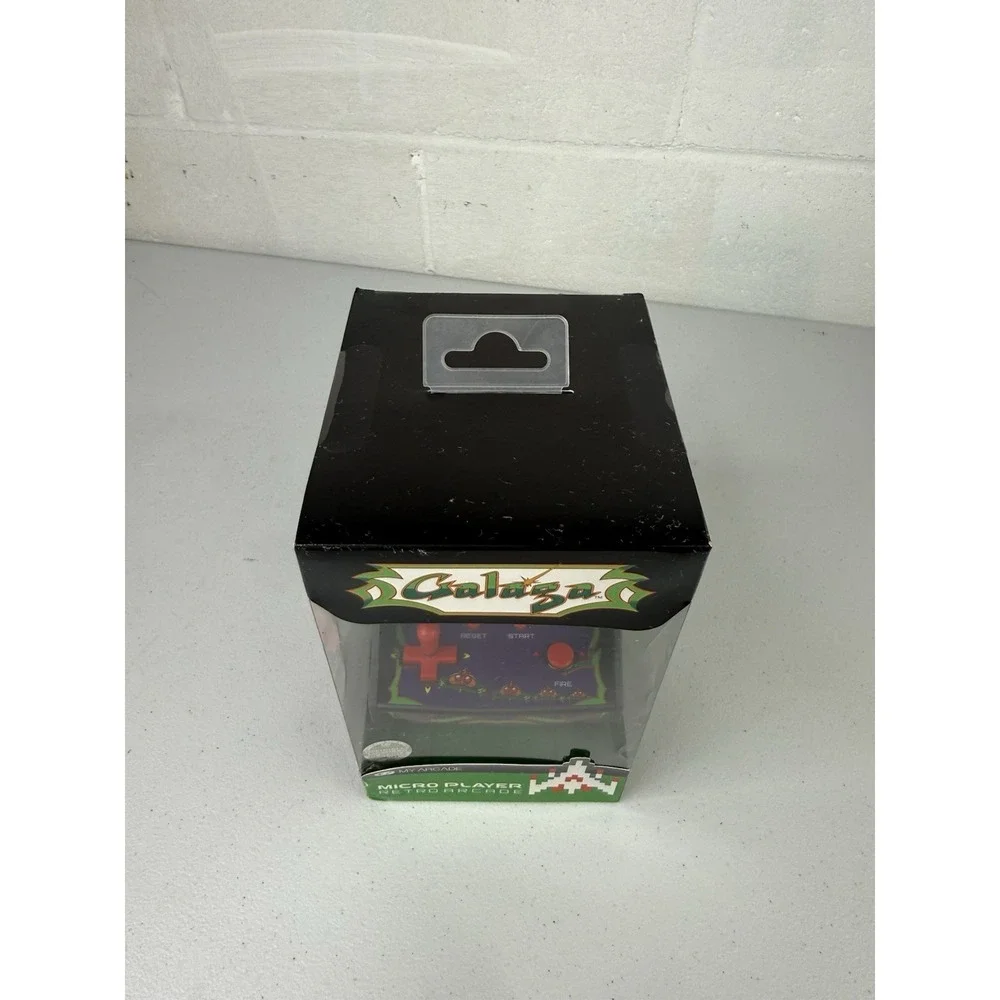 New MY ARCADE GALAGA VIDEO GAME Micro Player Retro Arcade Machine