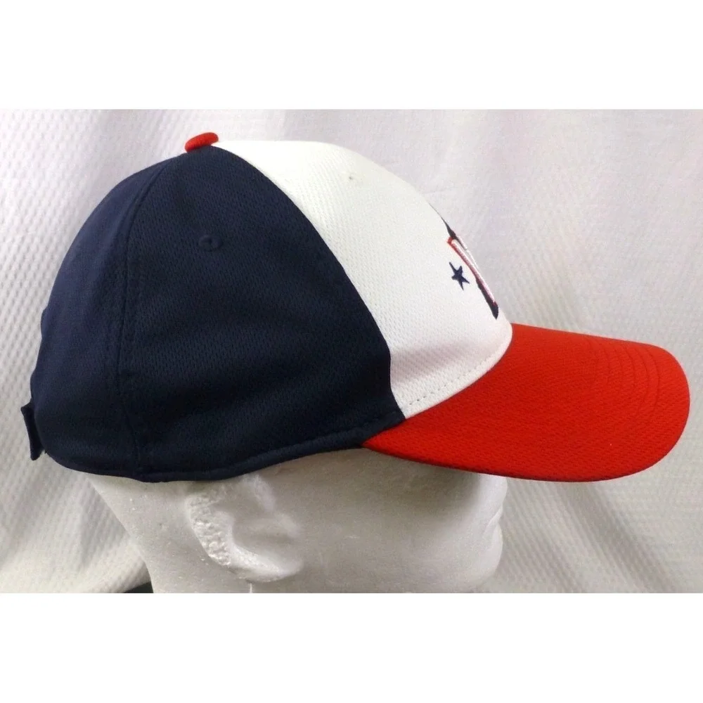 Washington Nationals MLB Adjustable Strap Back Baseball Cap Red/White/Blue