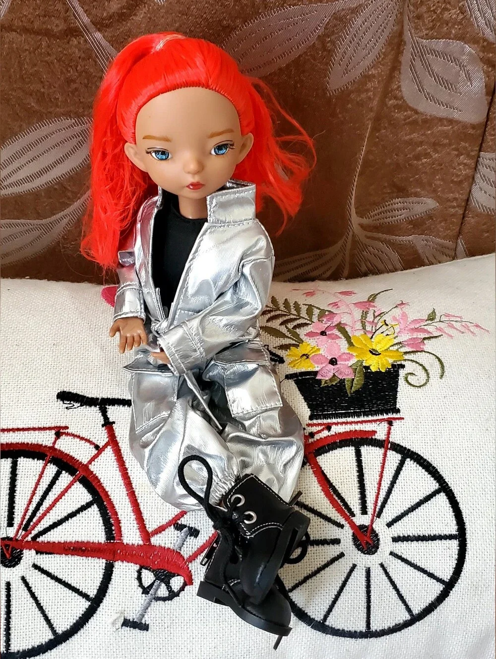 Queban BJD Girls Fashion Dress Up Party Night Cool Girl 9