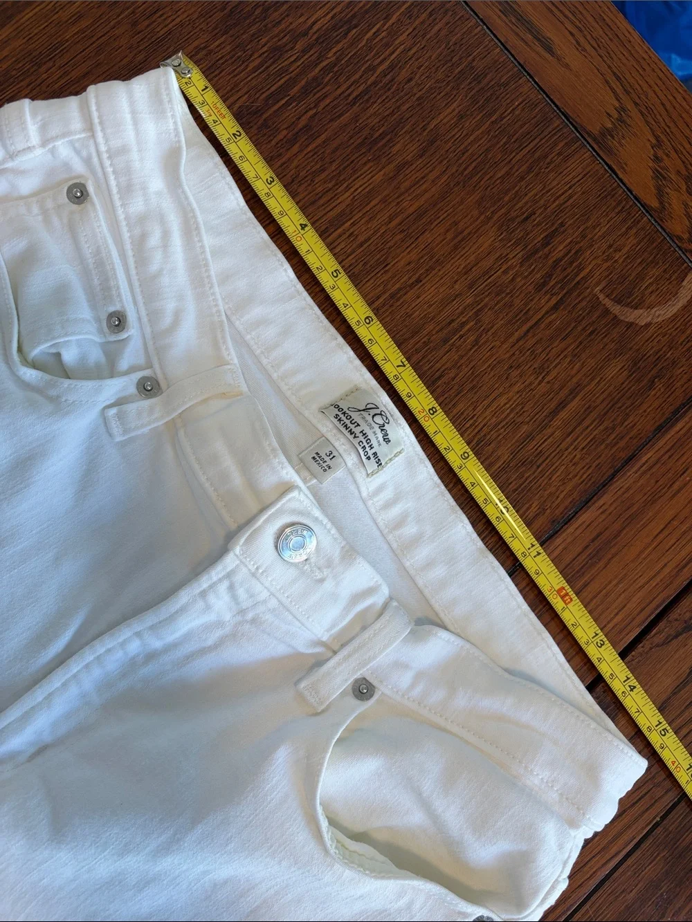 J. Crew crisp white