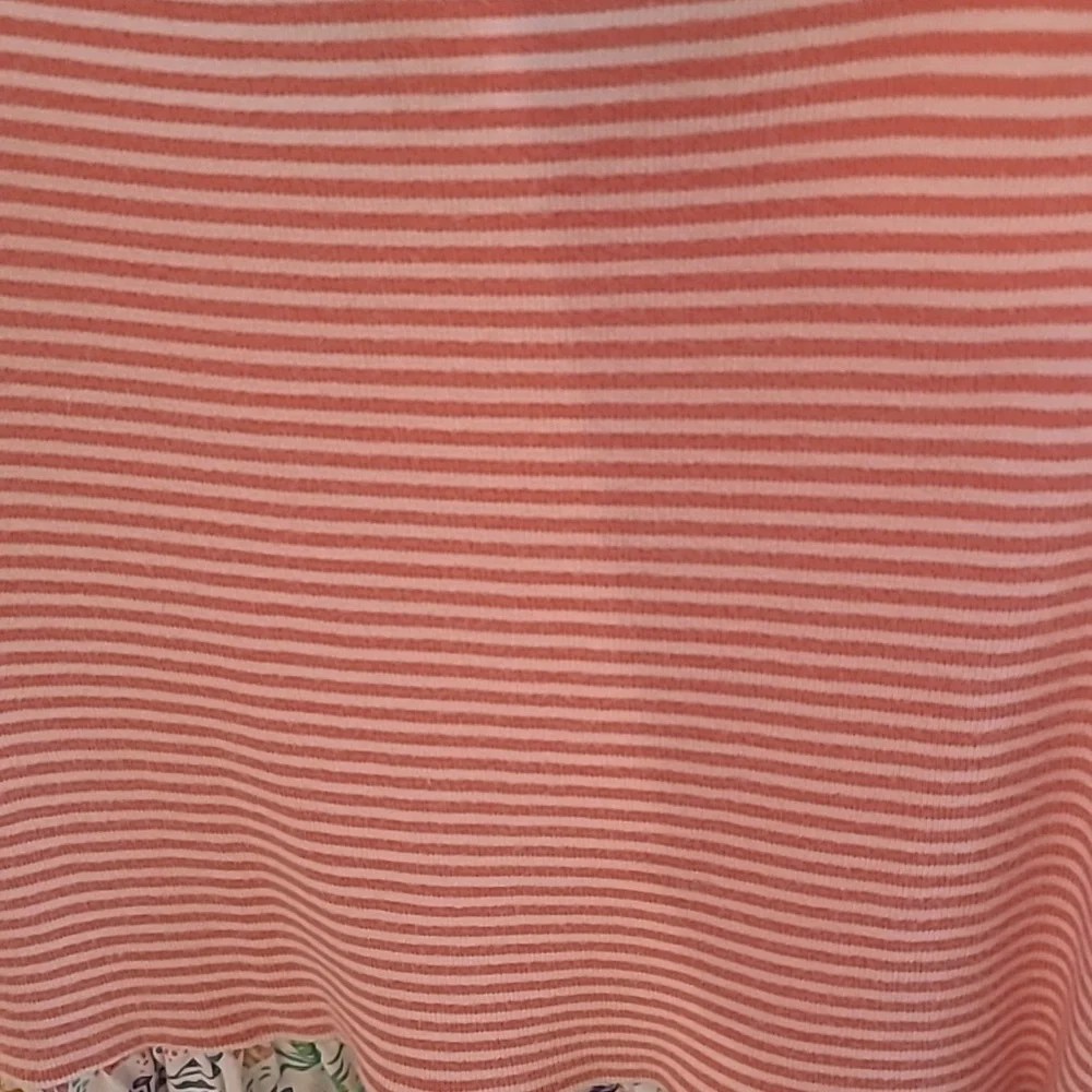 Tea Collection dress stripes coral