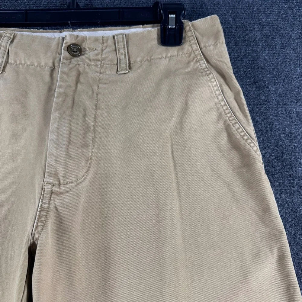 Banana Republic Chino Pants Mens 30/32 Khaki Tan Cotton Twill Straight Leg