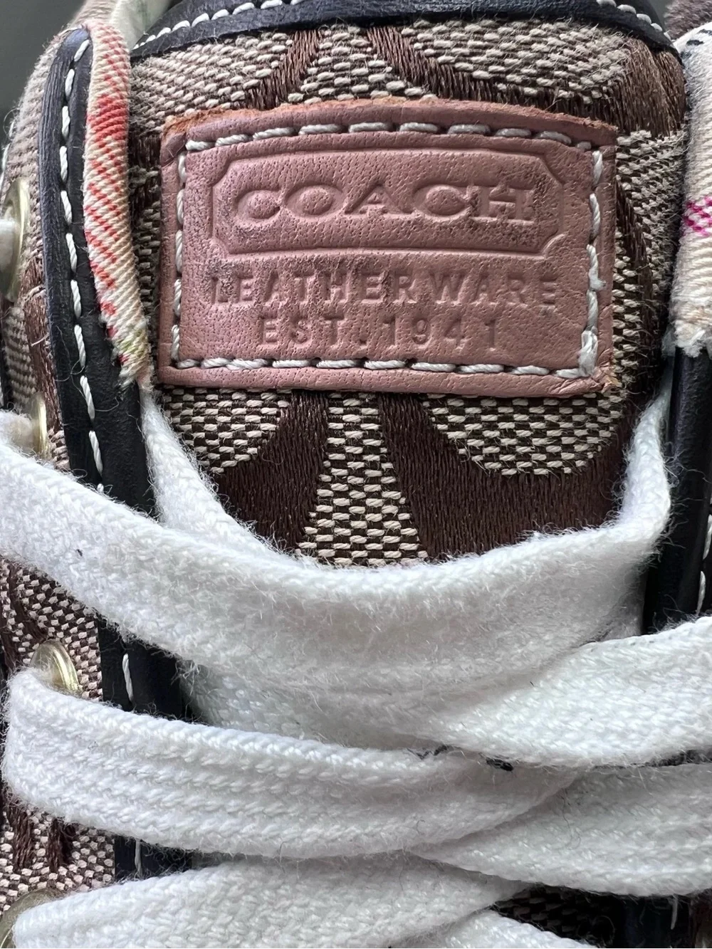 Coach monogram canvas