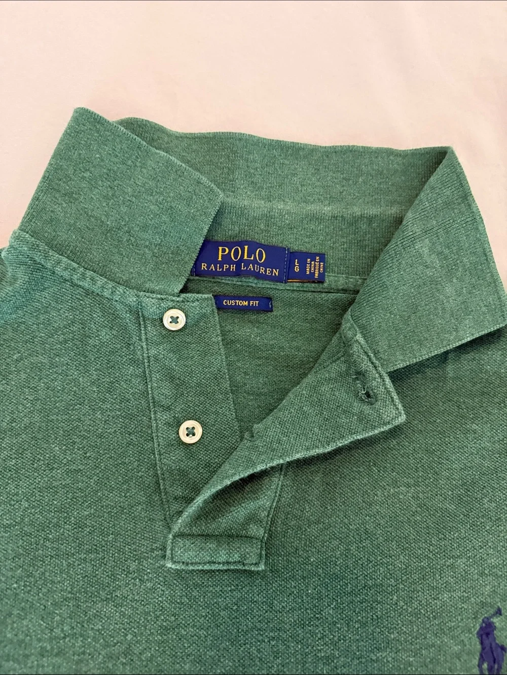 Polo Ralph Lauren fabric embroidered