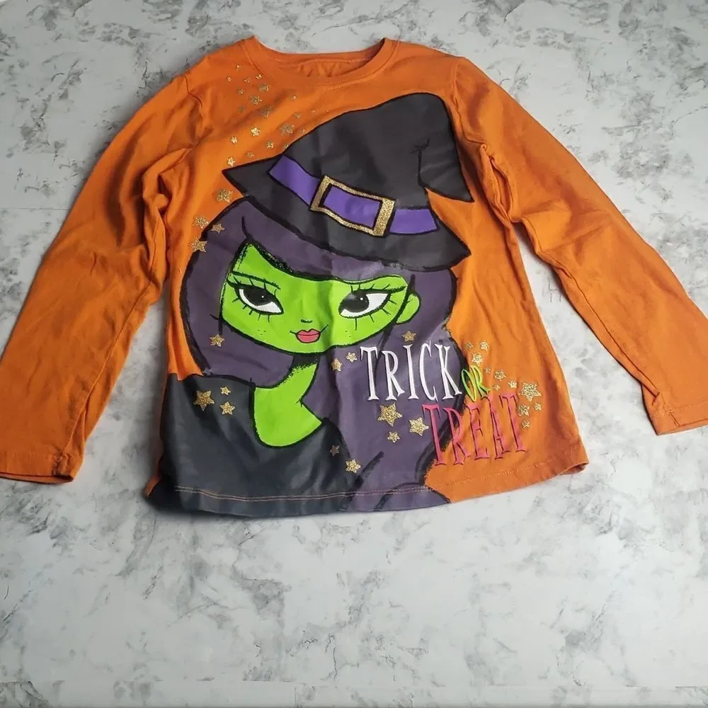 The Children's Place Halloween Witch Longsleeve Shirt‎