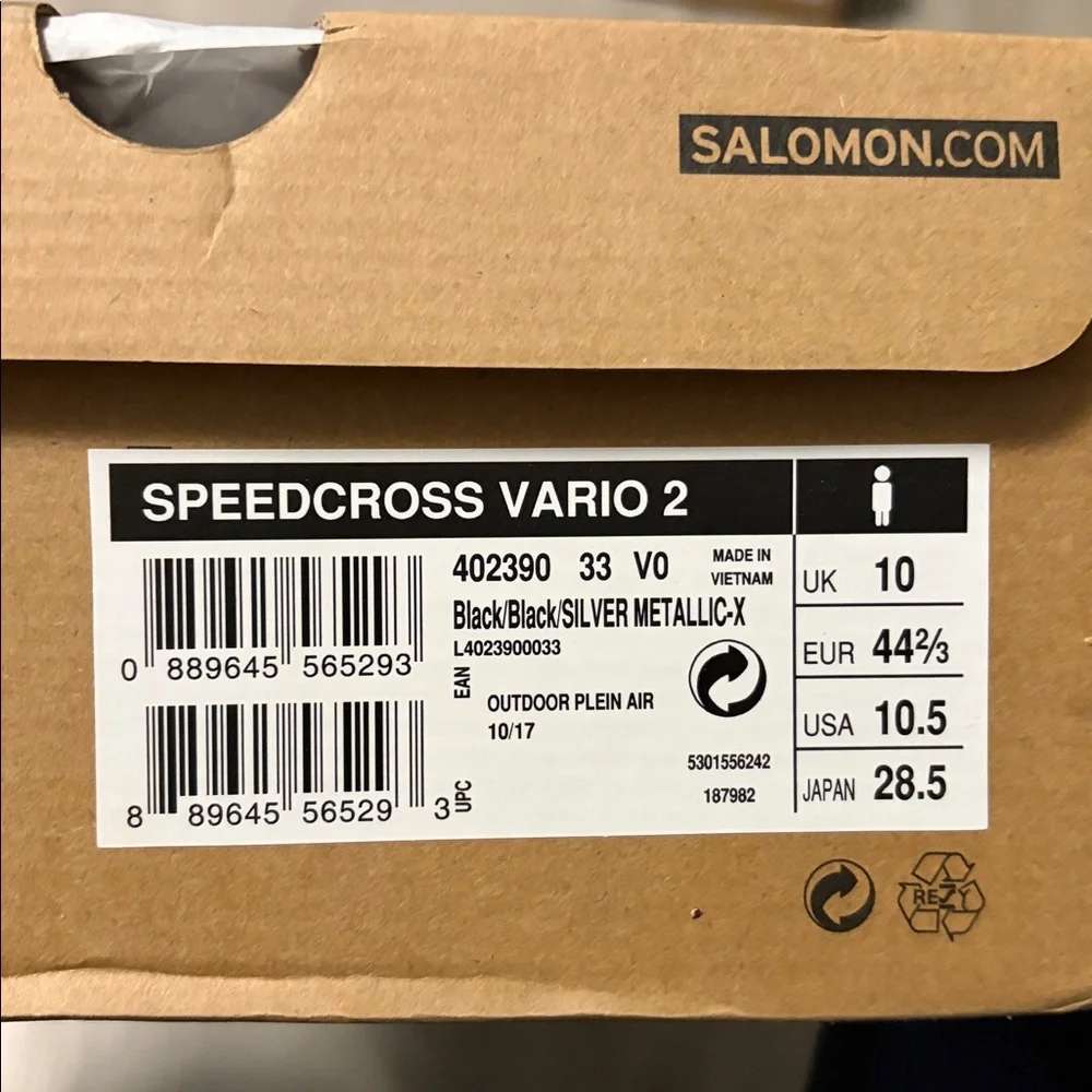 Salomon new tags