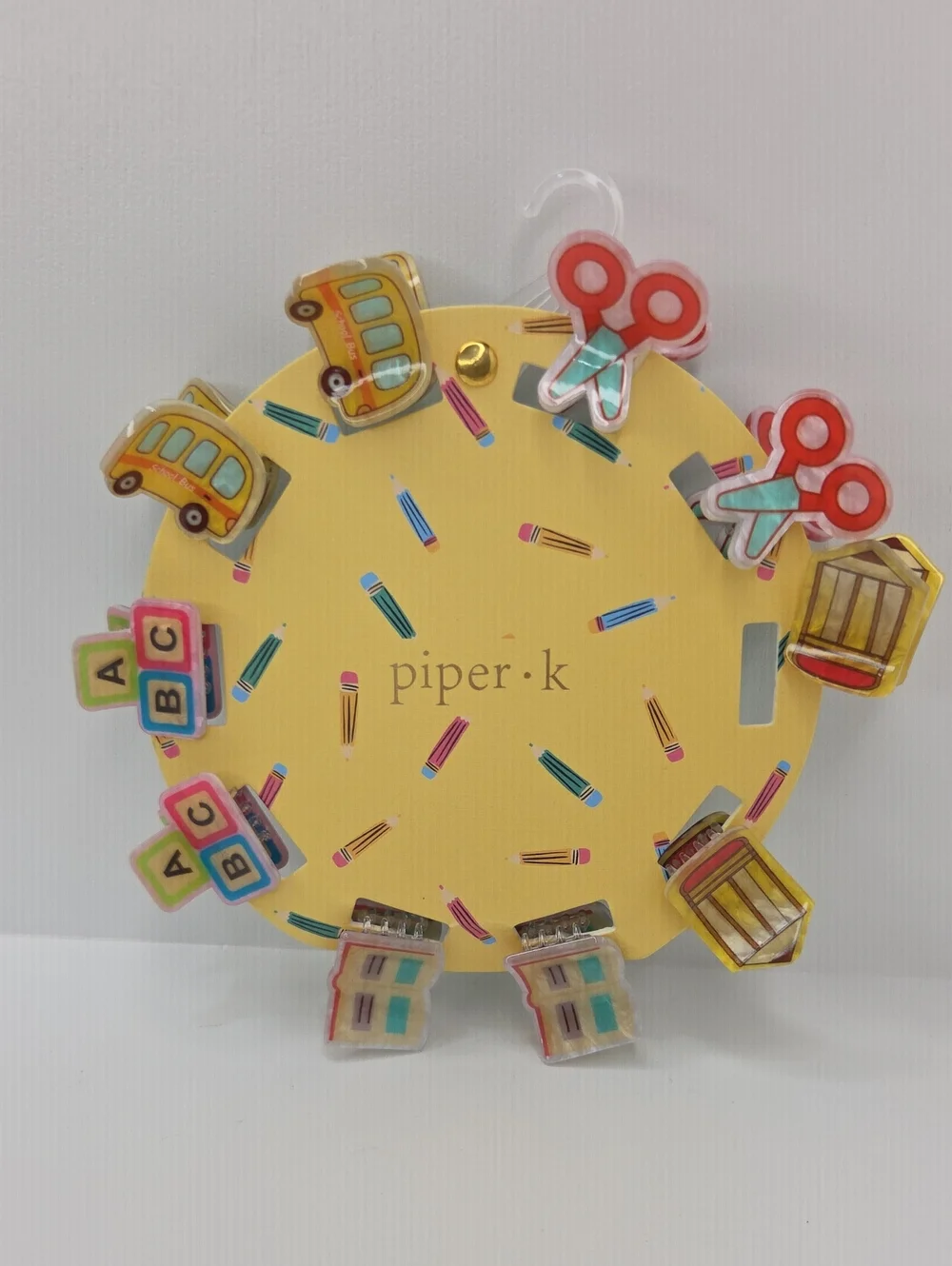 ✨️▪️Piper K ▪️ School Supplies Hair Claw Mini Clips Set Of 10
