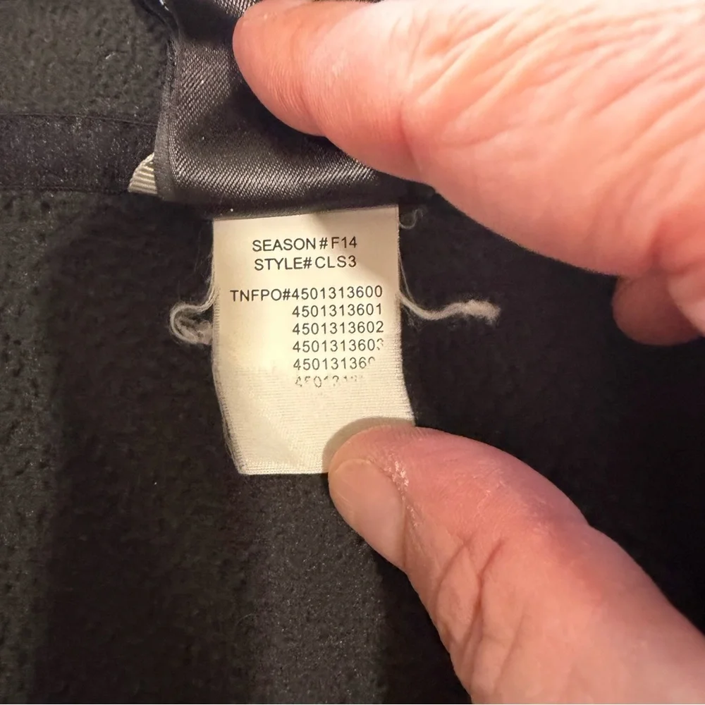 The North Face sleek black
