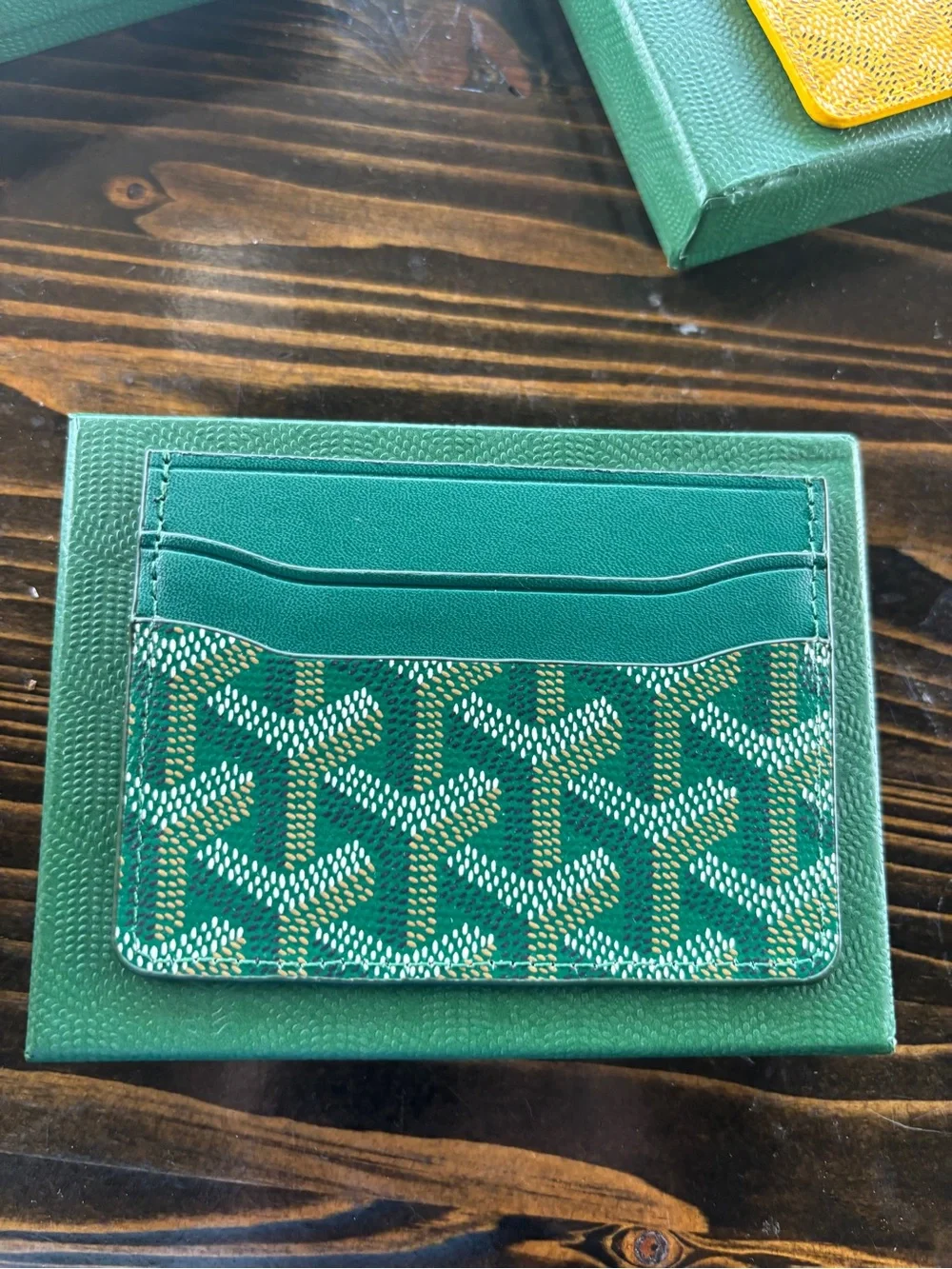 Goyard compact card