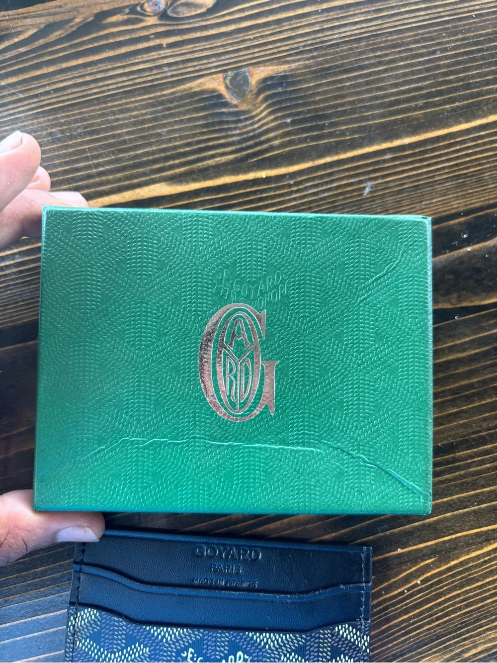 Goyard compact card