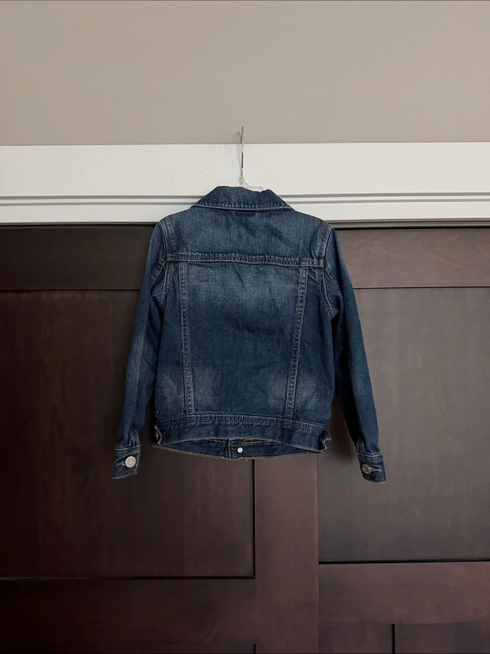 Baby Gap Denim Jean Jacket Dark Wash size 5T NEW