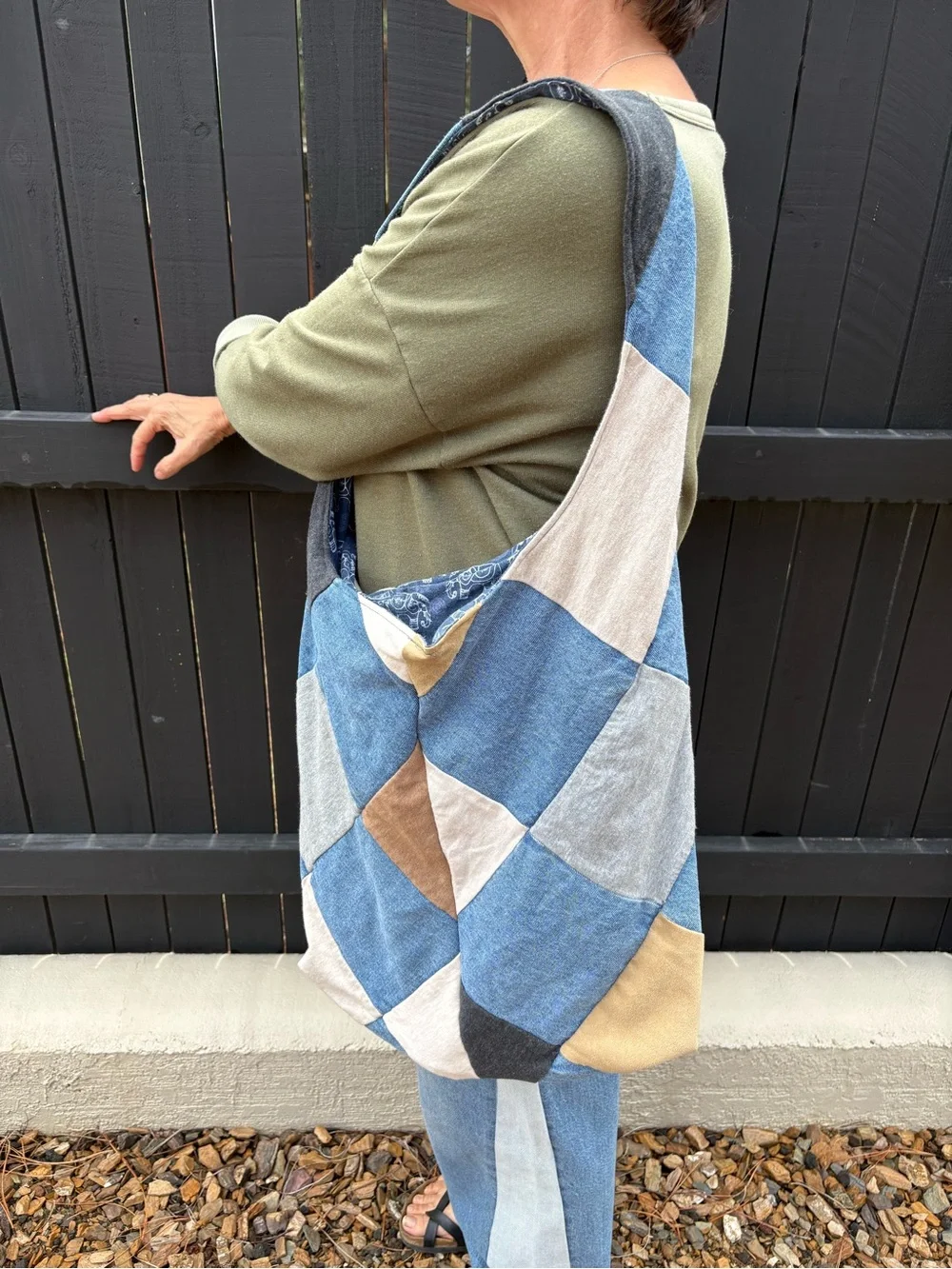 N/A stylish patchwork