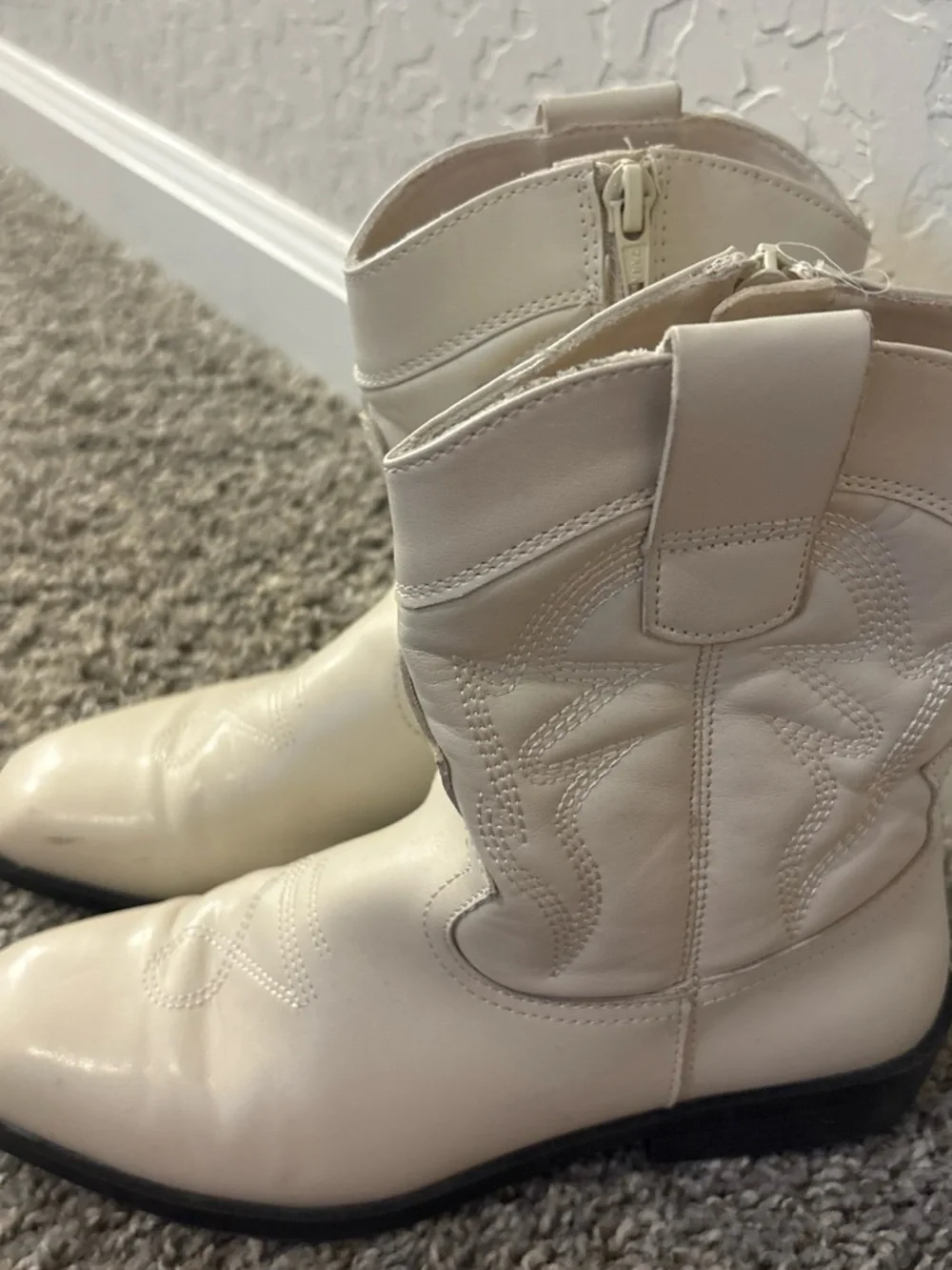 Zara ankle leather