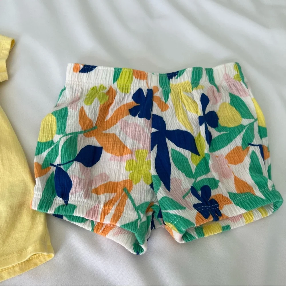 Toddler 2-Piece Flamingo Tee &‎ Short Set