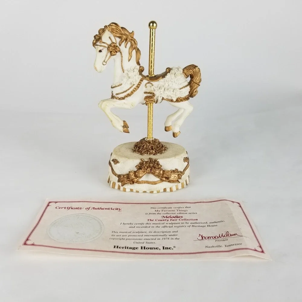 Heritage carousel horse