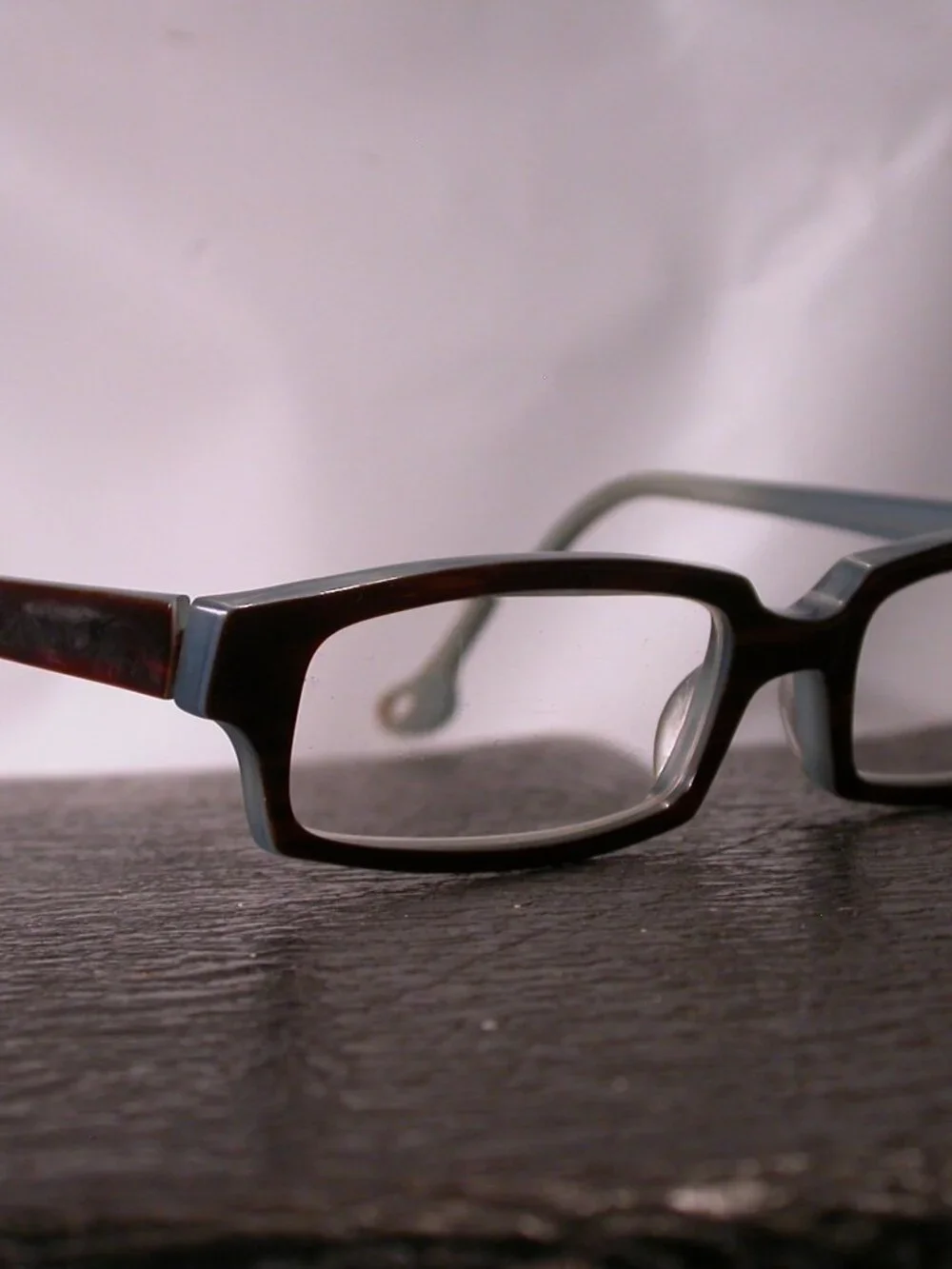 Authentic Anne et Valentin Lunettes Tortoise Stripe Eyeglasses Made in France