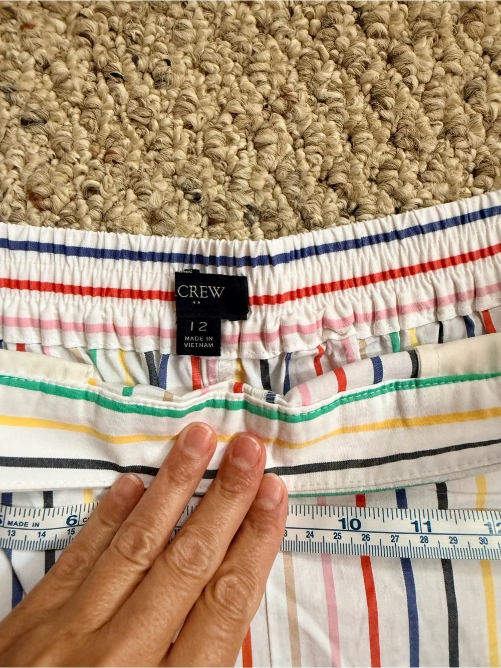 J. Crew crew rainbow