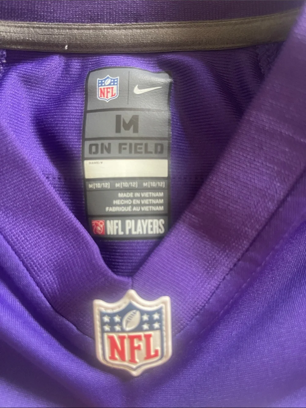 Nike authentic nfl