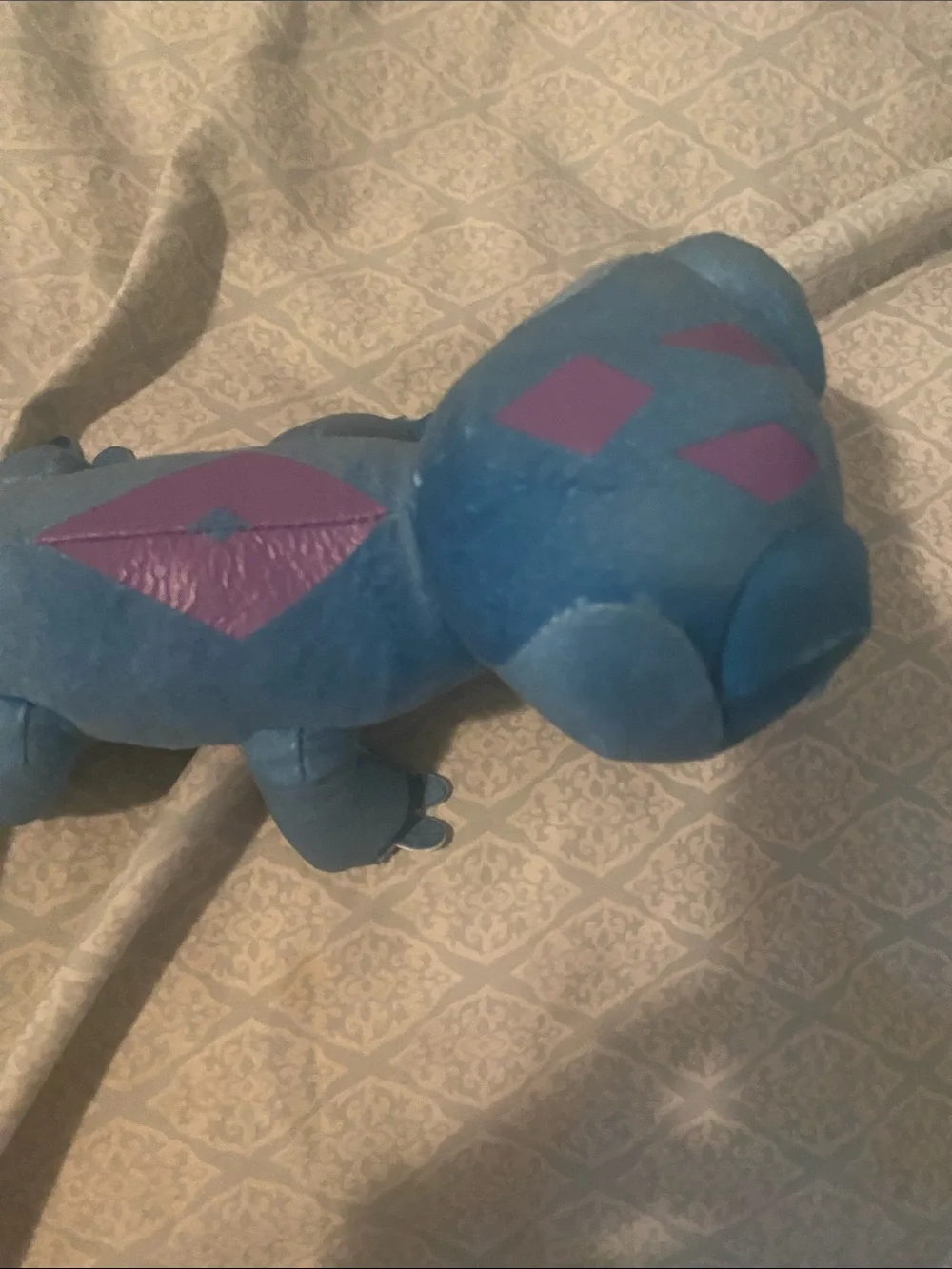 Disney frozen 2 Blue Plush Reptile Toy - Soft Stuffed Lizard