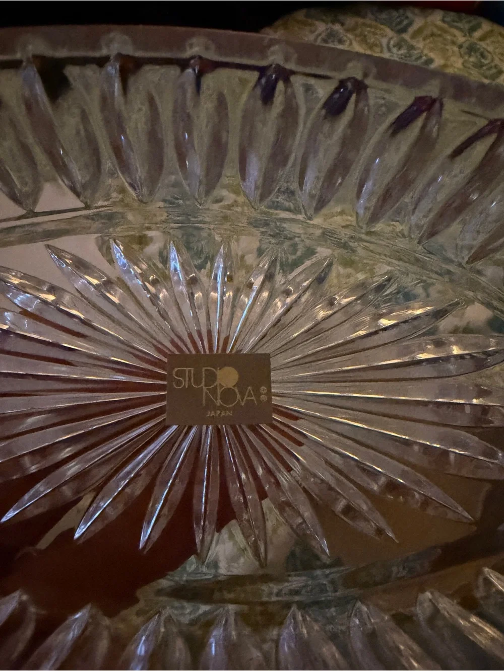 Studio Nova pressed glass