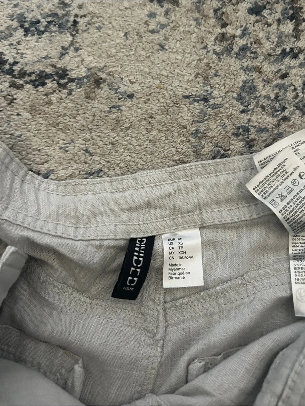H&M light gray