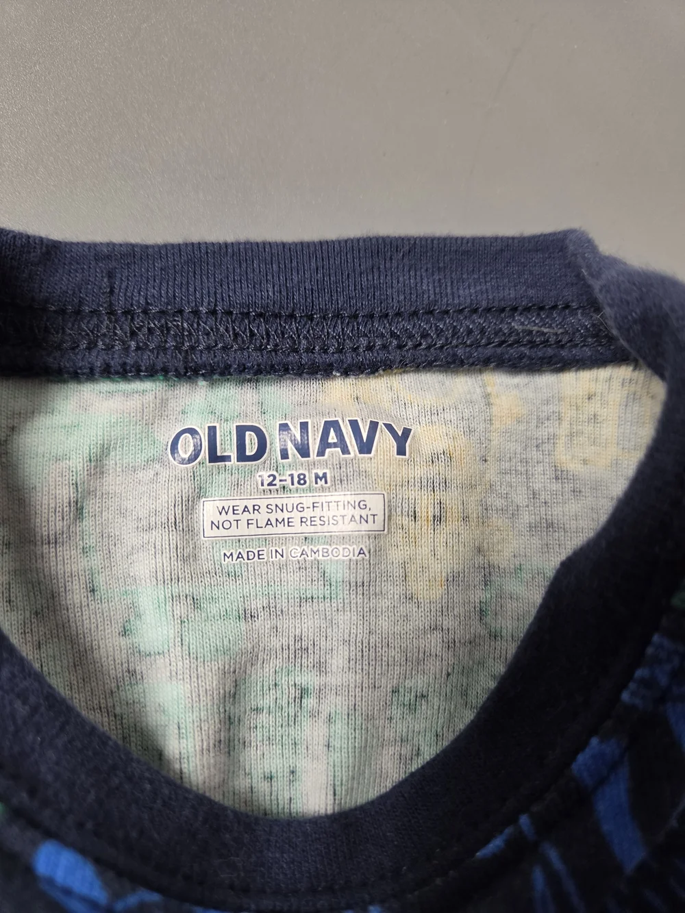 Old Navy sleep monster