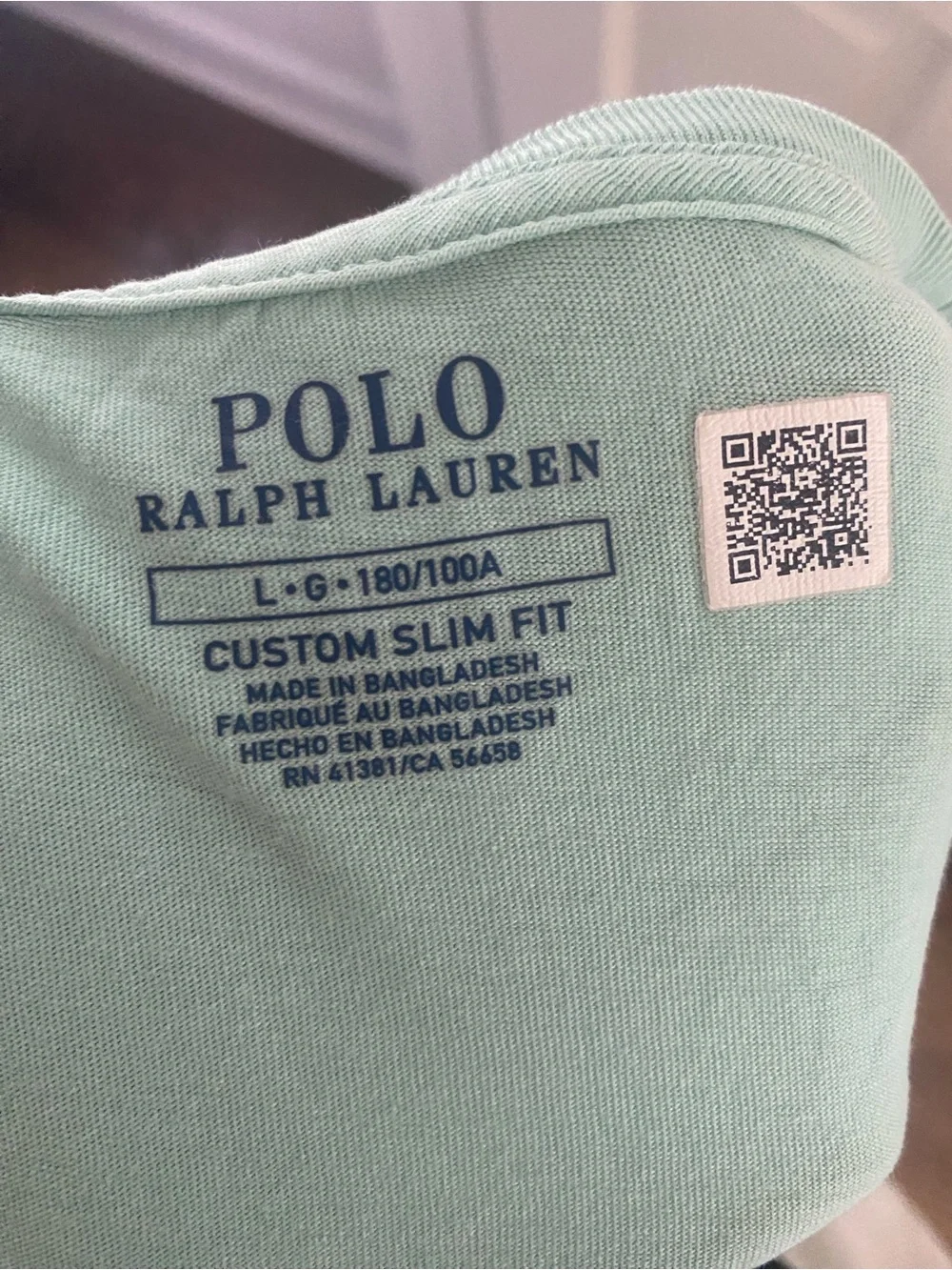 Polo Ralph Lauren mint green