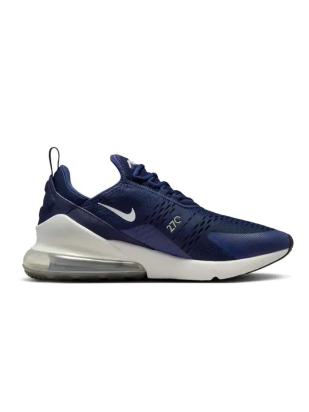 NIB Nike Air Max 270 Navy White Sneakers Mens Size US 8 EU 41