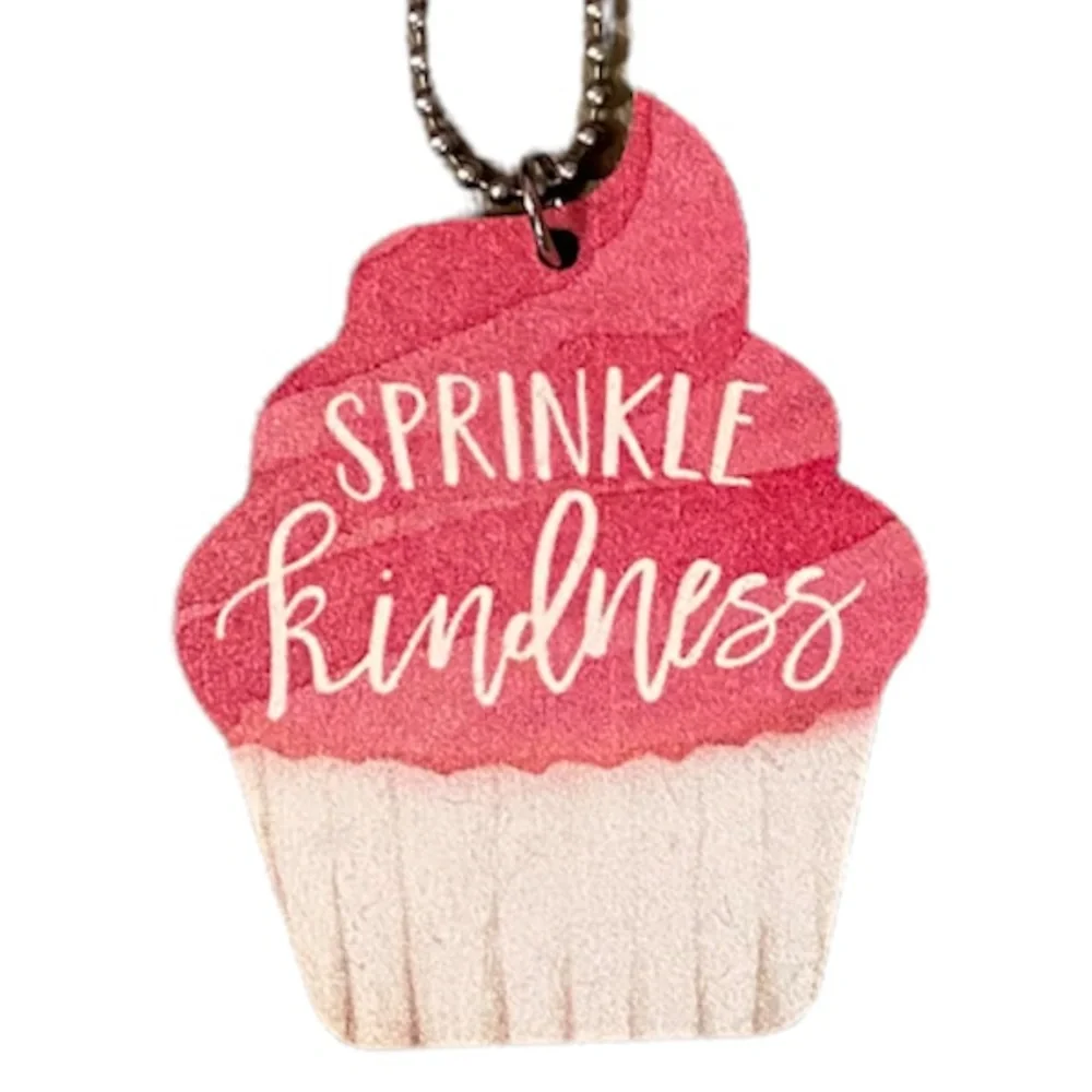 Cupcake & Coffee Theme Keychains Set new keychains