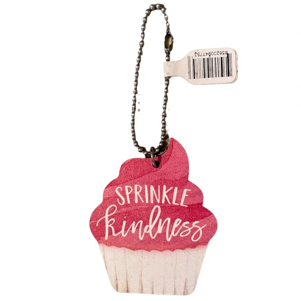 Cupcake & Coffee Theme Keychains Set new verse keychains