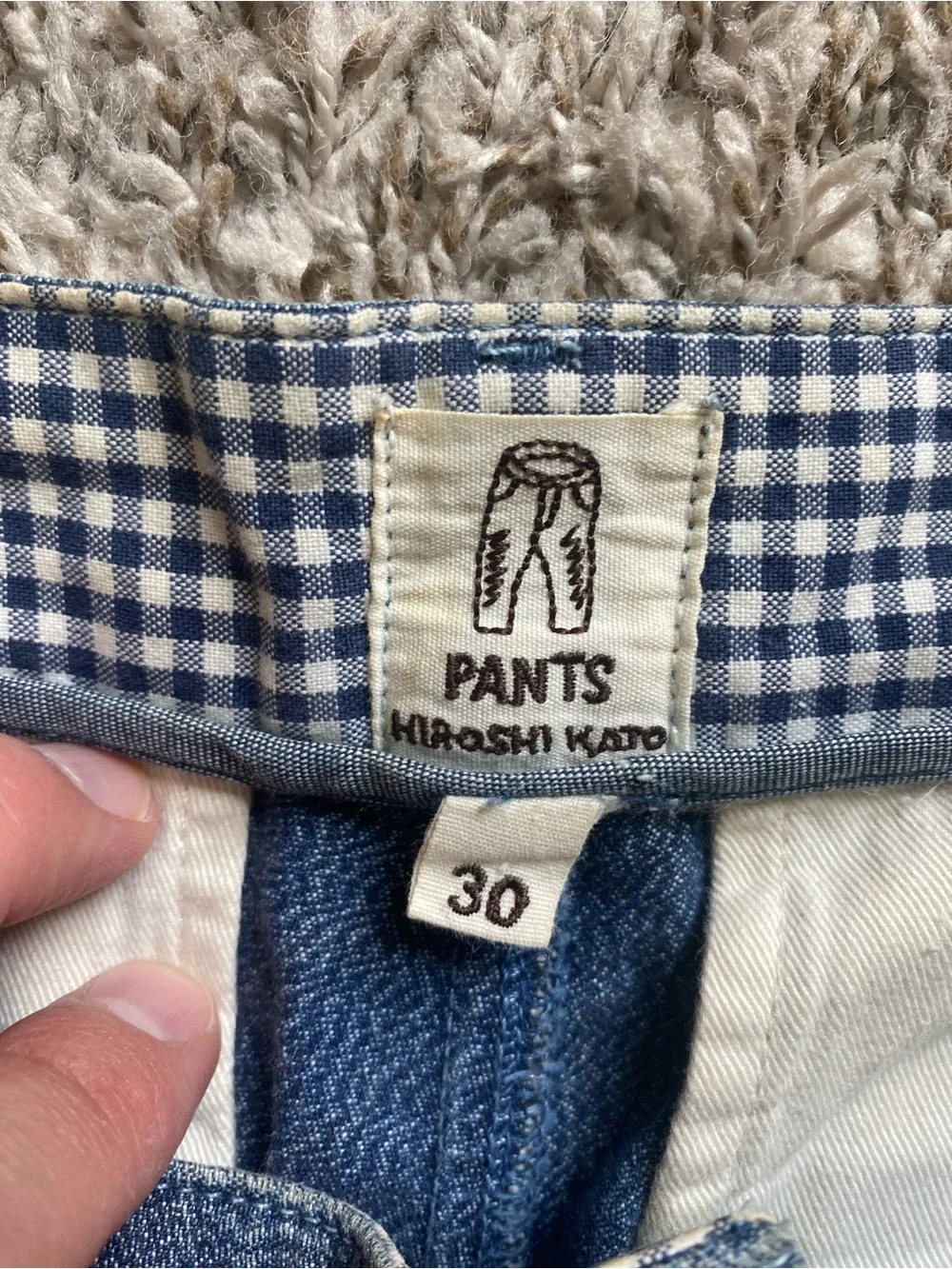 Hiroshi Kato Selvedge Japanese Denim Shorts 30 Made in USA