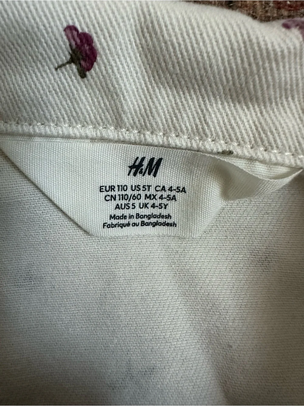 H&M light cream