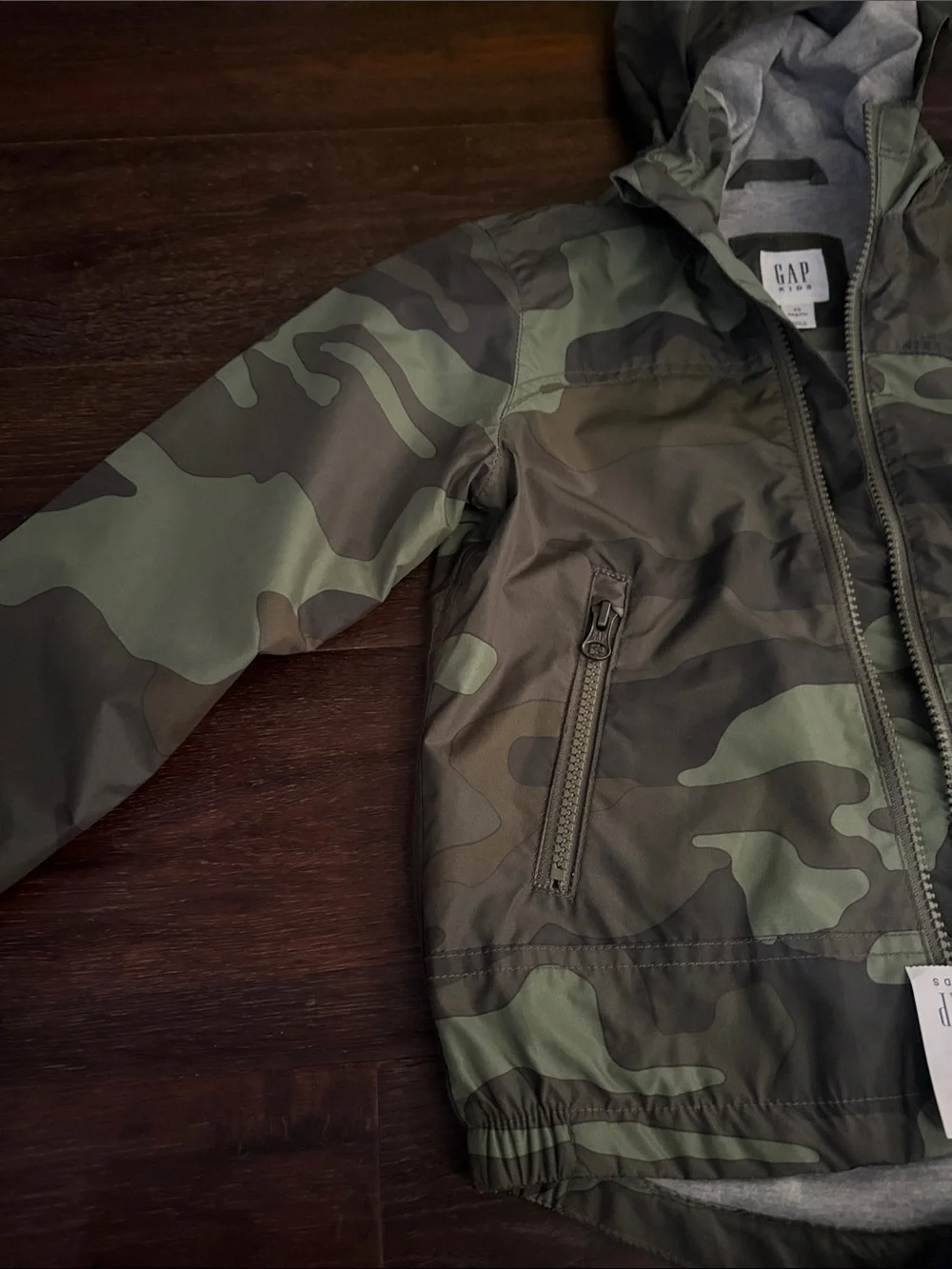 GAP camouflage hooded
