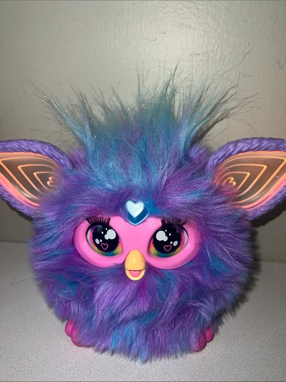 Furny animated Interactive Stuffed Animal Toy - Cute Heart Detail