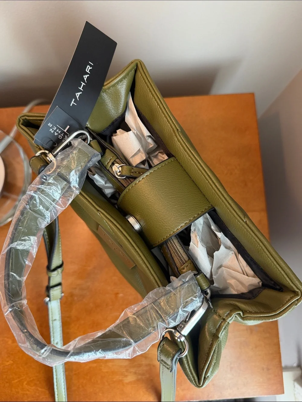 Tahari quilted crossbody
