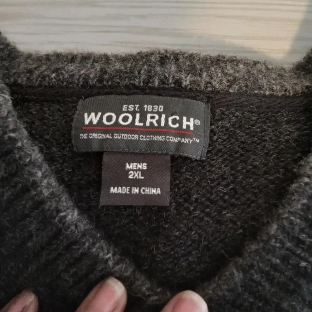 Woolrich men wool