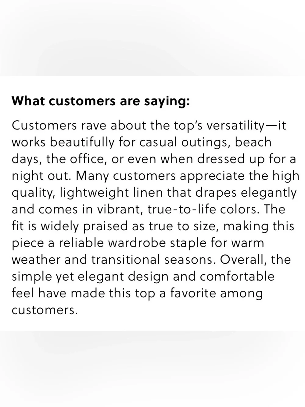 J. Crew small issue
